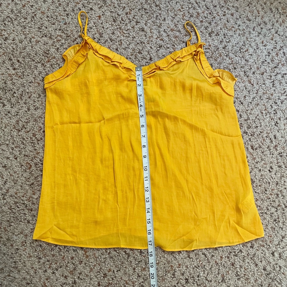 NWT Tank Top with Ruffles - Picture 6 of 8
